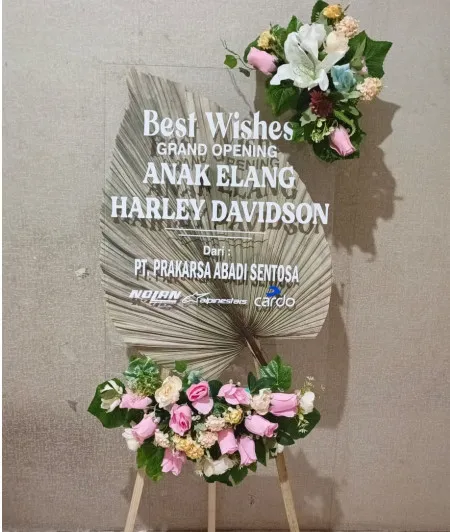 Papan Akrilik Ucapan Grand Opening Kepulauan Tanimbar